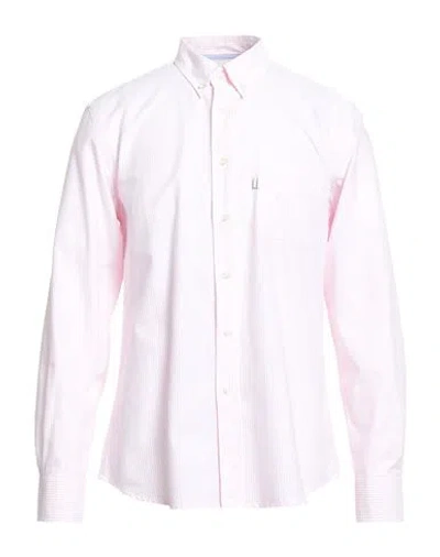 Barbour Man Shirt Pink Size M Cotton