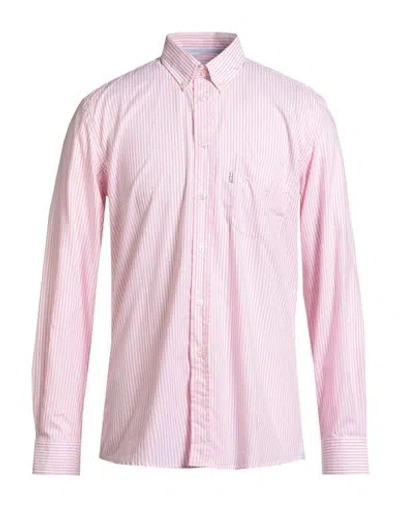 Barbour Man Shirt Pink Size M Cotton