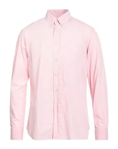 Barbour Man Shirt Pink Size M Cotton