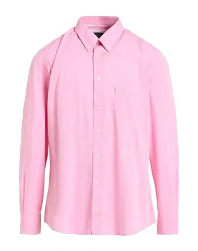 Barbour Man Shirt Pink Size S Cotton