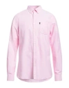 Barbour Man Shirt Pink Size M Cotton