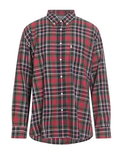 Barbour Man Shirt Red Size L Cotton In Pink