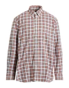 Barbour Man Shirt Red Size Xl Cotton In Multi