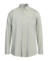 Barbour Man Shirt Sage Green Size M Cotton