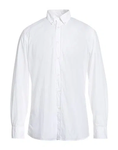 Barbour Man Shirt White Size S Cotton