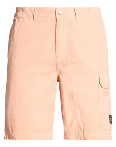 Barbour Man Shorts & Bermuda Shorts Apricot Size Xl Cotton In Orange