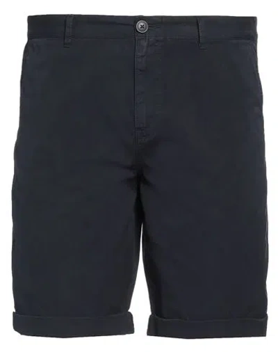 Barbour Man Shorts & Bermuda Shorts Navy Size 40 Cotton In Navy Blue