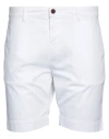 Barbour Man Shorts & Bermuda Shorts White Size 38 Cotton, Elastane In White