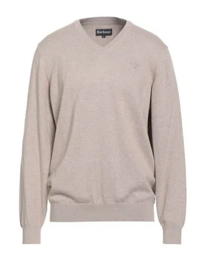Barbour Man Sweater Beige Size Xxl Cotton In Neutral
