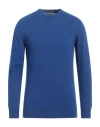 Barbour Man Sweater Blue Size M Wool