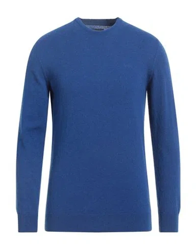 Barbour Man Sweater Blue Size M Wool