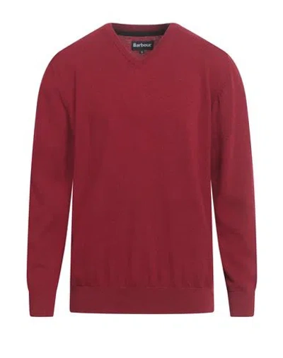 BARBOUR BARBOUR MAN SWEATER BRICK SIZE S WOOL