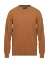 Barbour Man Sweater Tan Size S Wool