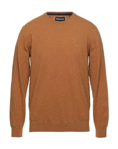 BARBOUR BARBOUR MAN SWEATER CAMEL SIZE S WOOL