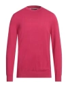Barbour Man Sweater Garnet Size M Cotton In Red