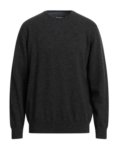 Barbour Man Sweater Lead Size S Wool In Grey