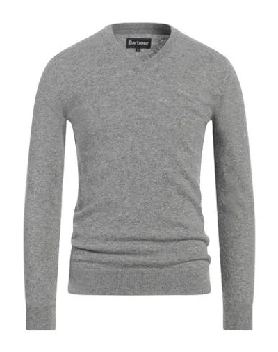 Barbour Man Sweater Light Grey Size S Wool