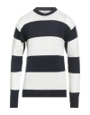 Barbour Man Sweater Midnight Blue Size Xl Linen, Cotton In Black