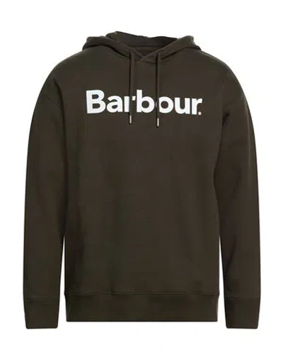 Barbour Man Sweatshirt Dark Green Size 42 Cotton