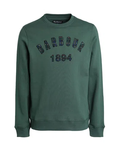 Barbour Sweatshirts In Dark Green