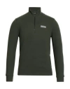 Barbour Man Sweatshirt Dark Green Size S Cotton, Polyester In Green