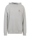 Barbour Man Sweatshirt Light Grey Size Xl Cotton In Grey