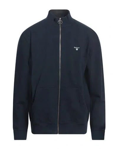 Barbour Man Sweatshirt Midnight Blue Size S Cotton