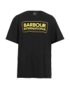 Barbour Man T-shirt Black Size Xxl Cotton In Black