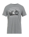 Barbour Man T-shirt Grey Size M Cotton