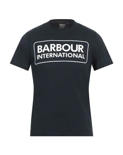 Barbour Man T-shirt Midnight Blue Size S Cotton In Blue