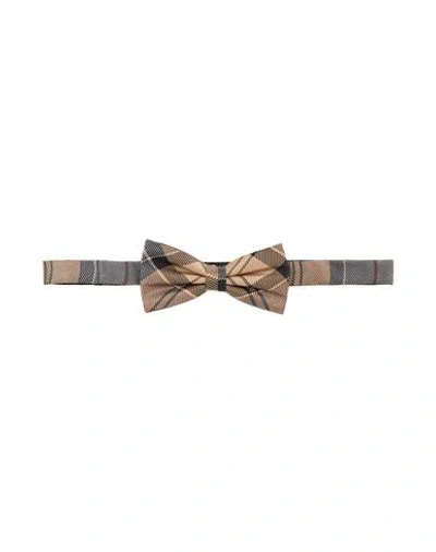 Barbour Man Ties & Bow Ties Beige Size - Silk In Multi