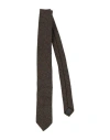 Barbour Man Ties & Bow Ties Brown Size - Wool
