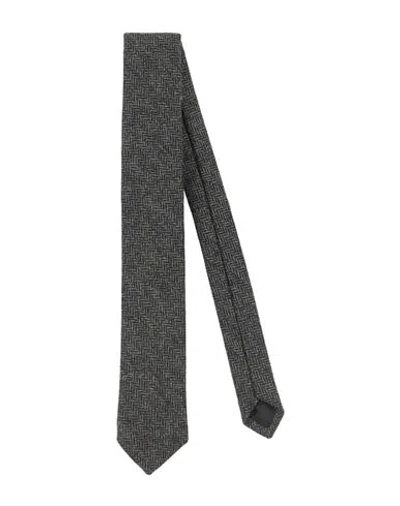 Barbour Man Ties & Bow Ties Grey Size - Wool In Gray