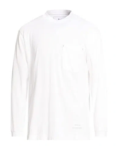 Barbour Man T-shirt White Size S Cotton