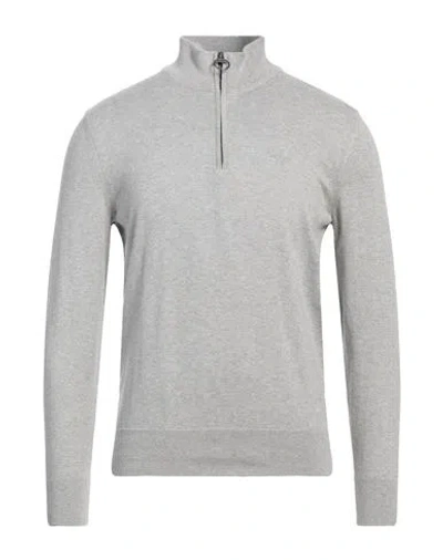 Barbour Man Turtleneck Grey Size Xxl Cotton