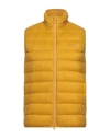 Barbour Man Vest Yellow Size L Polyamide In Yellow