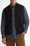 Barbour Marcus Knitted Gilet In Navy