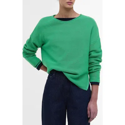 Barbour Marine Relaxed Fit Cotton Sweater