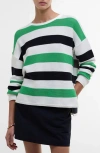 Barbour Marine Stripe Cotton Sweater