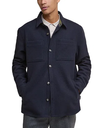 Barbour Marlow Relaxed Fit Overshirt In Blue