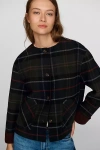 Barbour Marlow Wool Blend Overshirt Jacket In Multi