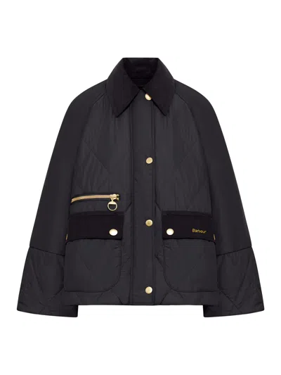 Barbour Martha Quilted Jacket In Black