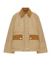 Barbour Martha Quilted Jacket In Neutral