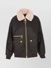 Barbour Maxine Padded Shearling Collar Jacket In Multi