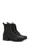 Barbour Meadow Faux Fur Lined Chelsea Boot In Black