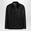 Barbour A7 Pacemaster Waxed Jacket In Black