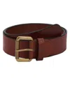 Barbour Men's Allanton Leather Belt In Brown