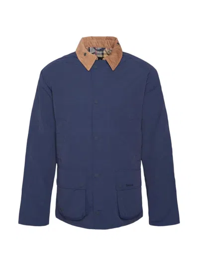 Barbour Men's Ashby Corduory-collar Jacket In Navy