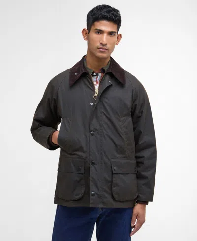 Barbour Men's Bedale Waxed Jacket In Green