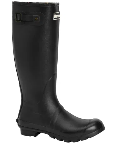 Barbour Men's Bede Rain Knee High Boots In Black
